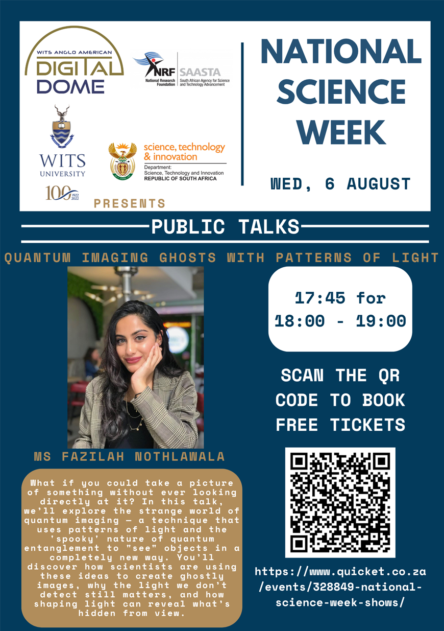 The Wits Anglo American Digital Dome celebrates National Science Week 2025
